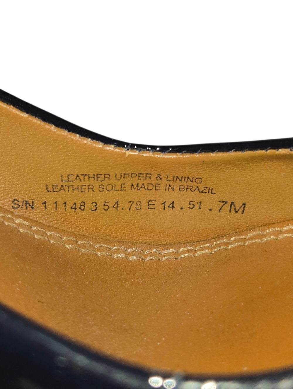 Tory Burch Yardley Navy Blue Patent Leather Square Toe Block Heel Pump - Picture 12 of 13